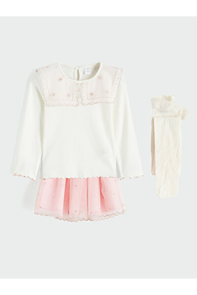 LC Waikiki طقم تنورة للفتيات من بييك نيو سيزون مكون من 3 قطع