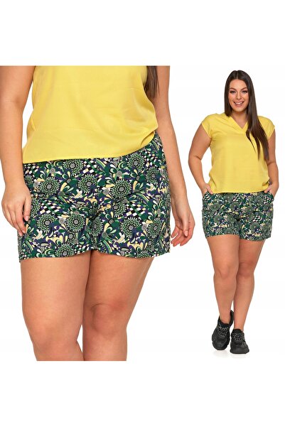 MORAJ SHORT SHORTS WOMEN'S Viscose Shorts For Summer Coloured Patterns