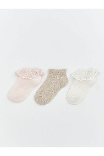 LC Waikiki Sparkling Choices from Shining Store Frilly Baby Girl Booties Sock...