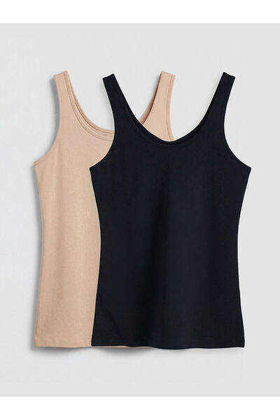 LC Waikiki U Roba Collar Strap Women's Undershirt 2-Pack from Uzg Store for S...