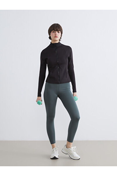 LC Waikiki Alita City with a Difference in Color Koor Sport Green Plain Super...