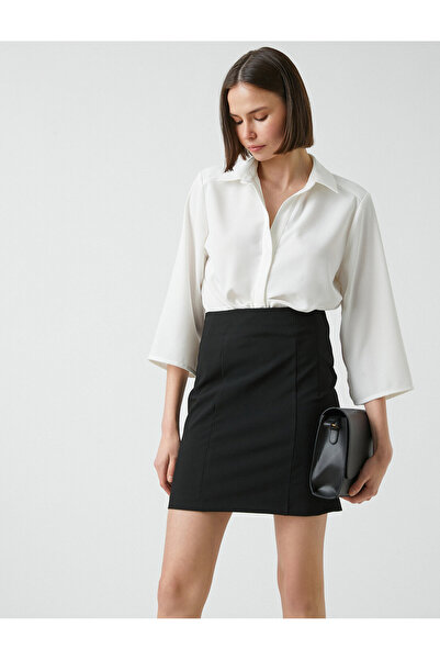 Koton talie înaltă Fusta mini îngustă