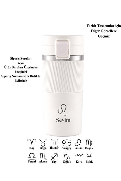 Penguen Kişiye Özel Termos Özel İsim/ Tasarımlı