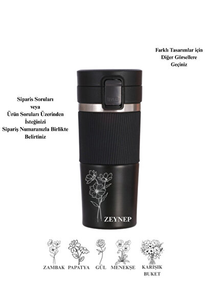 Penguen Kişiye Özel Termos Özel İsim/ Tasarımlı