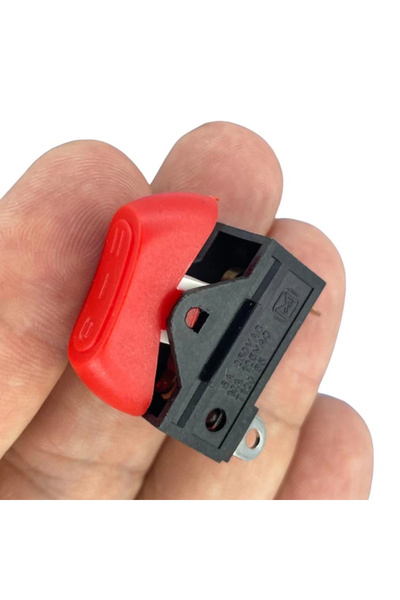 Swion IC-209 Saç Kurutma Makinası Düğmesi Anahtarı 3P 0-1-2 Kırmızı