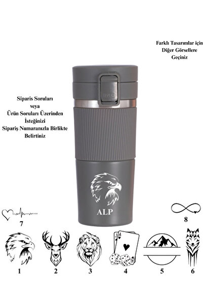 Penguen Kişiye Özel Termos Özel İsim/ Tasarımlı