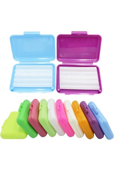 Genericc شمع تقويم الأسنان HRASY، عبوة من 10 قطع، شمع مخصص لمرتدي تقويم الأسن...