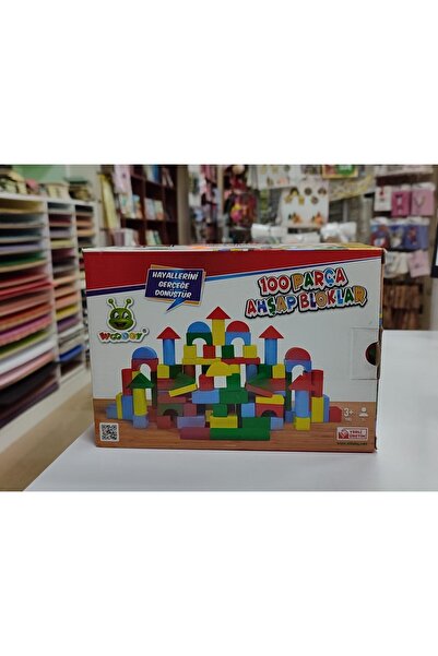 Ahşap BLOKLAR 100 PARÇA