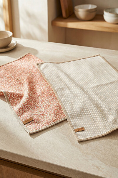 HAMUR Prosop de bucătărie din microfibră, set de 2 cârpe pentru uscat vase, 4...