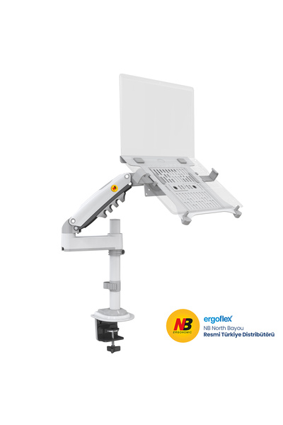 Ergoflex Nb H100 FP2 17"-32" Monitör Tutucu Kol Amortisörlü 2-9 Kg Vesa Monit...