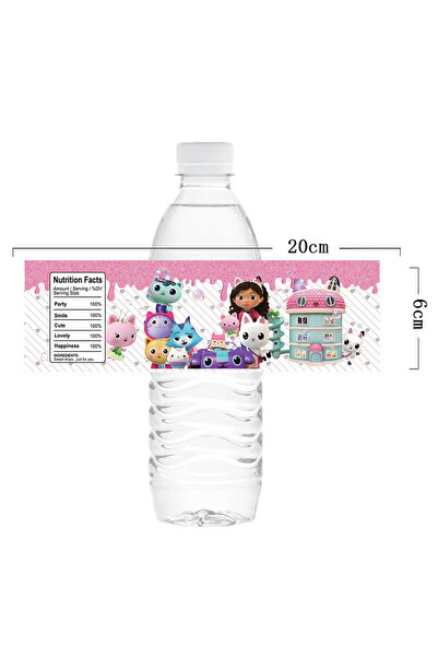 Choice 10pcs d Gabbys Dollhoused Water Bottle Label Set - Gabbys Birthday Dec...