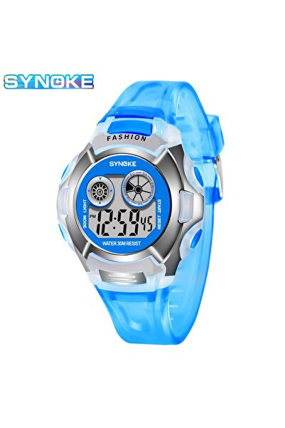 Choice blue SYNOKE Student Electronic Watch Waterproof Sports Children Watch ...