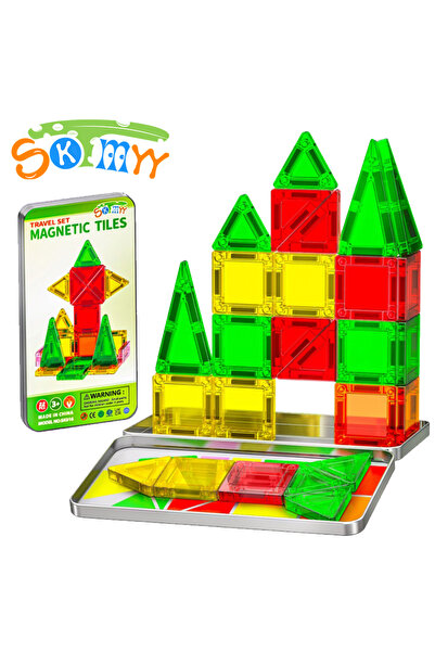 Choice بلاط مغناطيسي للسفر، بلاط مغناطيسي صغير، بلاط مغناطيسي للسفر مع صندوق ...