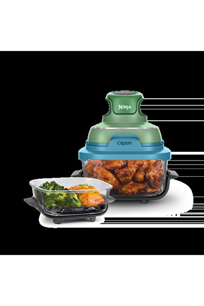 NINJA CRISPi 4-in-1 Taşınabilir Cam Hazneli Pişirme Sistemi - Mint