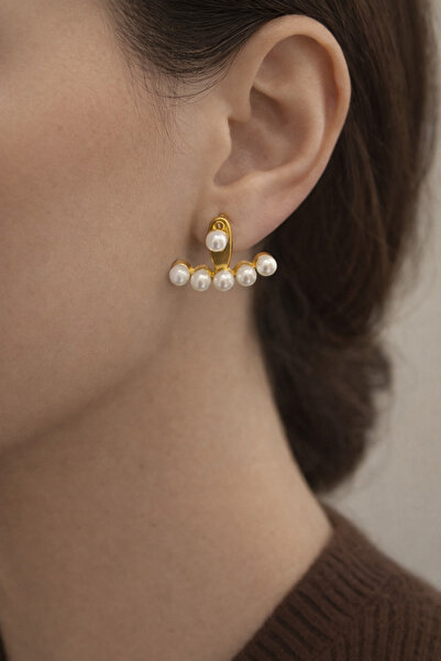 Girift Vintage Ylent Pearl Earring Set