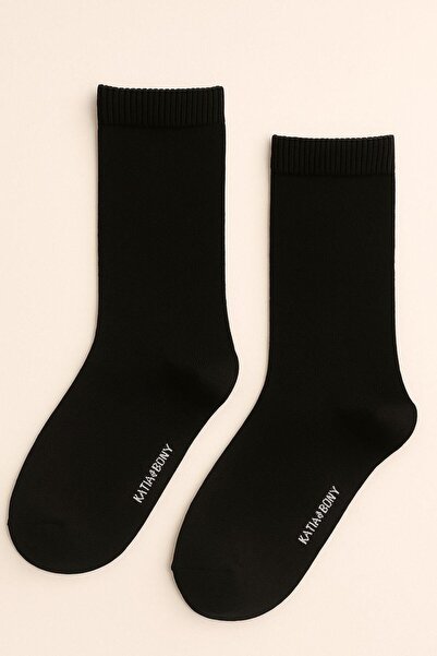 Katia&Bony Men's New Harold Bamboo Socks Black