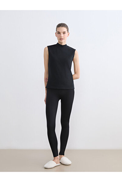 LC Waikiki Sparkling Choices by Shining Store Women's Leggings with Waist Cord