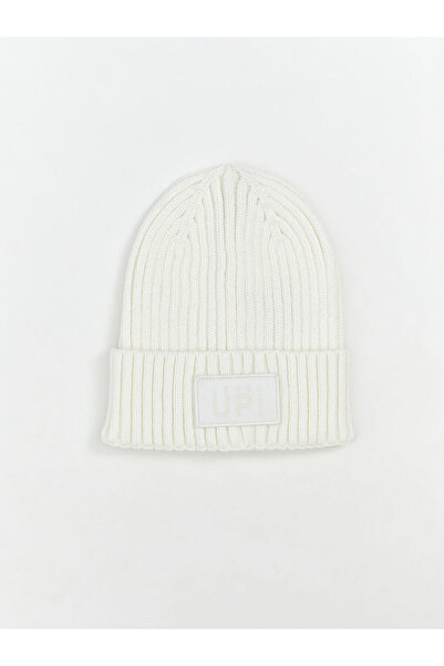 LC Waikiki Peak New Season Label Embroidered Boys' Knitwear Beanie