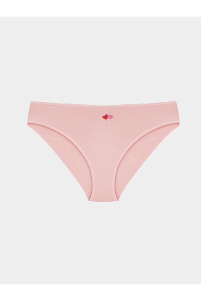 LC Waikiki Peak New Season Heart Embroidered Bikini Panties