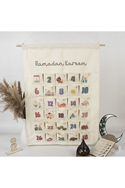 Choice M Light Yellow kids Ramadan Gift Children Ramadan Countdown Kids Canva...