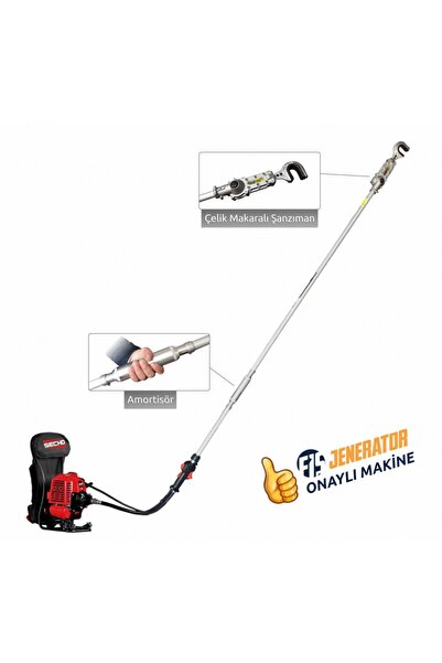 Kadıoğlu HMX Kawasaki TJ53E Motorlu Amortisörlü Dal Silkeleme Makinesi (Ot Bi...