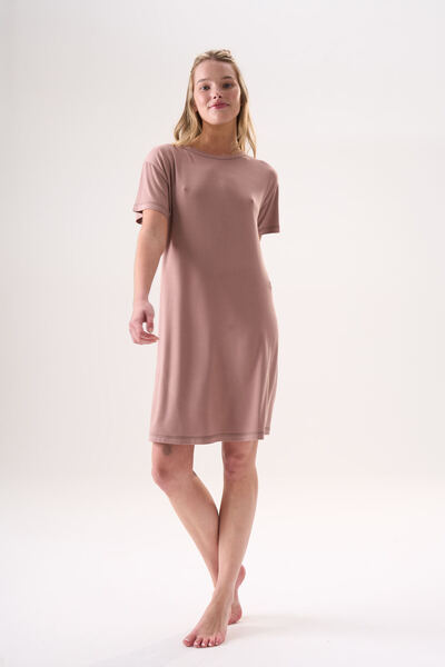 Etoile فستان نسائي صيفي بأكمام قصيرة من الخيزران 26217-222