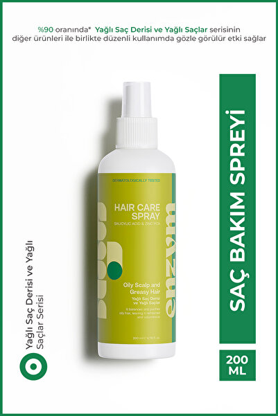 ENZYM COSMETICS Yağlı Saç Derisi Ve Yağlı Saçlara Özel Yağlanma Karşıtı Saç B...