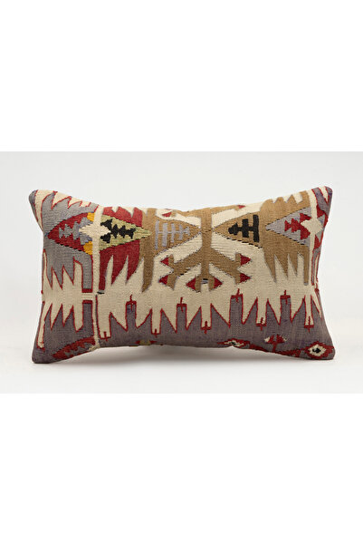 Kilim Whole Sale Vintage Throw Pillow Cover Made from Handmade Rug, Wool, 30X...