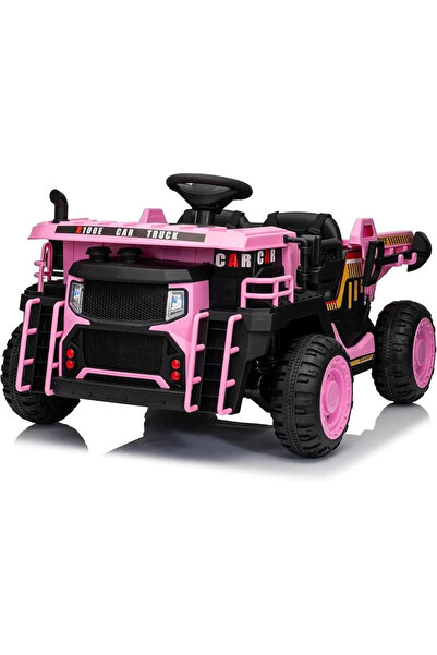 Leno لعبة مركبة بناء للأطفال - 12 فولت - سيارة كبيرة بمقعدين و4 محركات، لون و...