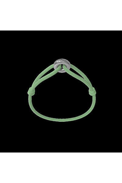 Wecord London Silver Soho Cord Bracelet