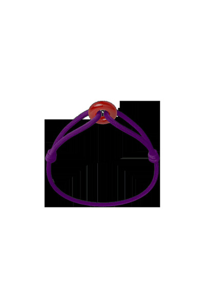 Wecord London Red Soho Cord Bracelet