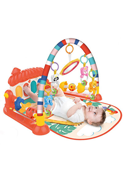 KidLe Piano Play Mat Center With Melodies Rattle