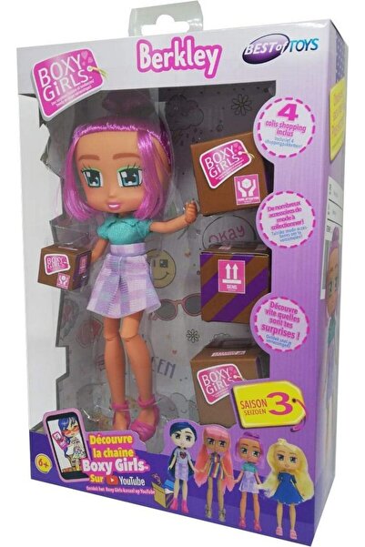 Boxy Girls Doll, Berkley Fashionista, 21 cm, multicolor,