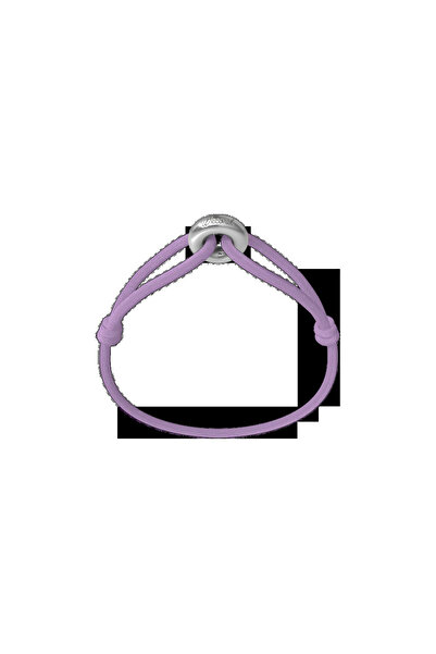 Wecord London Silver Soho Cord Bracelet