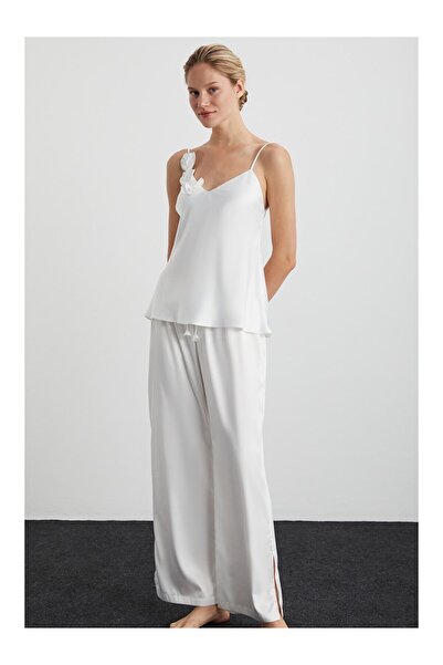 Kom Rose Saten Pants