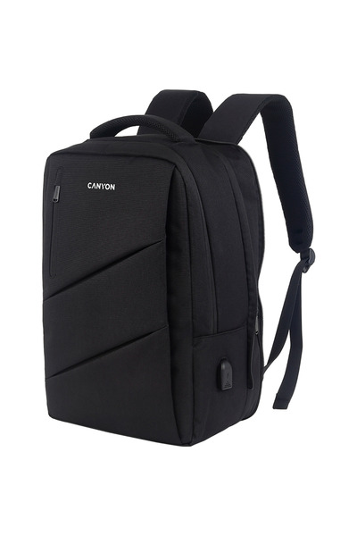 CANYON Universal Laptop Backpack 15.6" Black