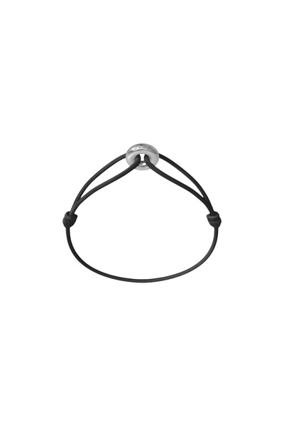 Wecord London Mini Silver Soho Cord Bracelet