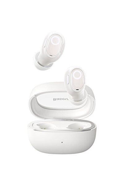 Baseus Bluetooth V5.3 with Smart Display TWS WM02+ White