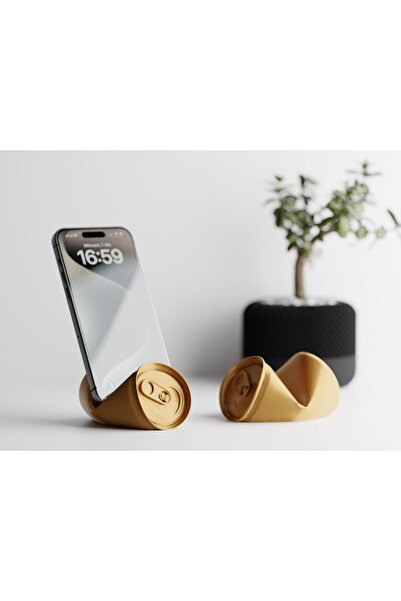 Sani Suport telefon „SODA CAN PHONE” 88 x 78 x H48 mm – Auriu