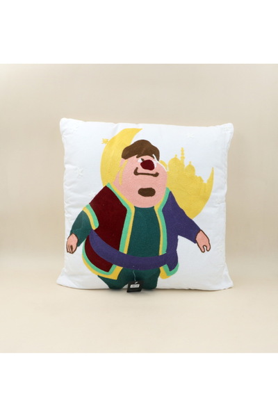 B&D Ramadan Printed Cushion 40×40 cm – Decorative Holiday Throw Pillow