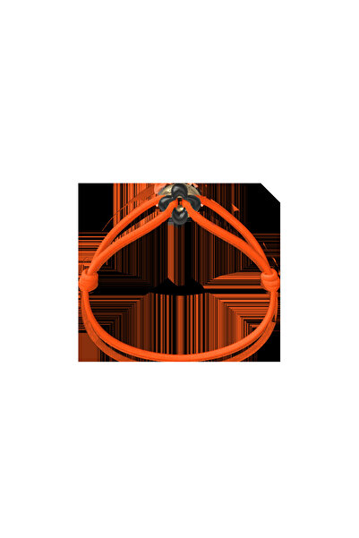 Wecord London Mini Black Clover Cord Bracelet