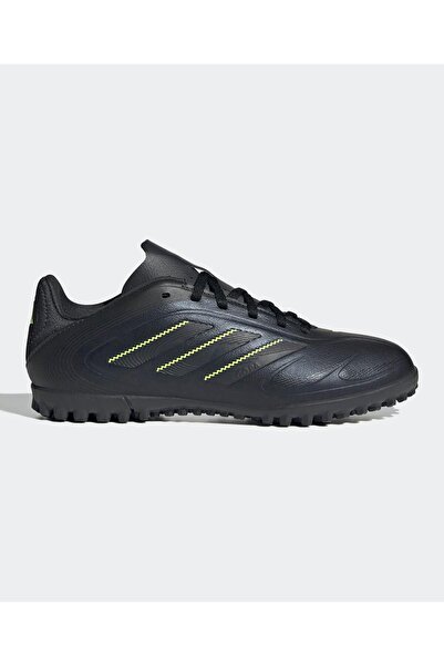 adidas Copa Pure 3 Club Turf Football Boots - Core Black/Solid Grey/Lucid Lemon