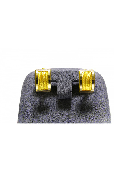 REDMOON GOLD 14 Ayar Altın Trabzon Hasırı Küpe 2.50GR KPE8631