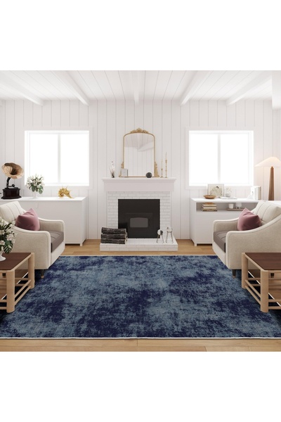 Artenova Covor modern 3D digital print, EFAB, 80x150 cm, albastru, poliester,...