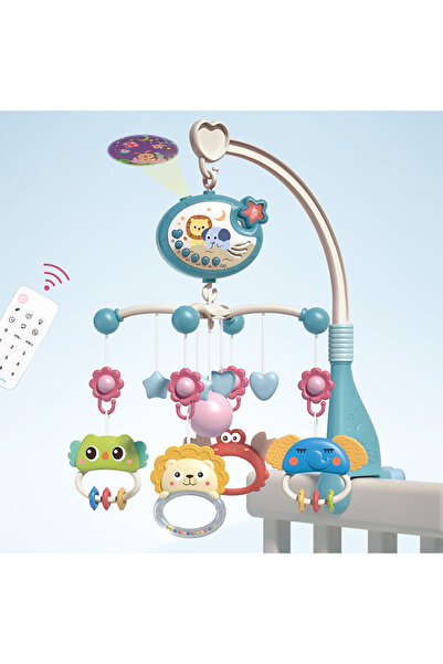 MJ TOYS Işıklı Müzikli Uzaktan Kumandalı Dönence Projektörlü Dönence Oyuncak ...