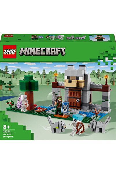LEGO Minecraft - Fortareata lupilor, 312 piese
