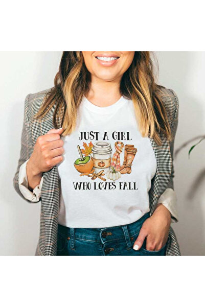 Kartier Tricou Dama Alb Girls Loves Fall