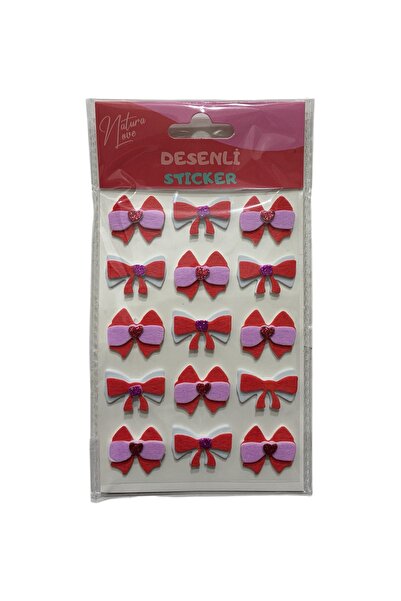 Naturalove Ribbon Patterned Sticker