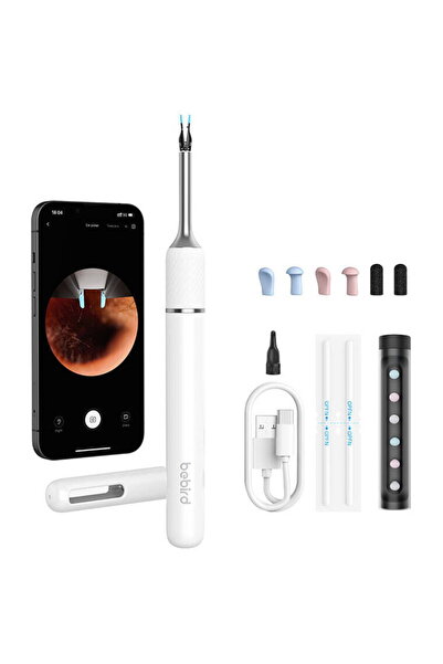 Bebird Tijă inteligentă vizuală pentru curățarea urechilor Note 5 (albă)
