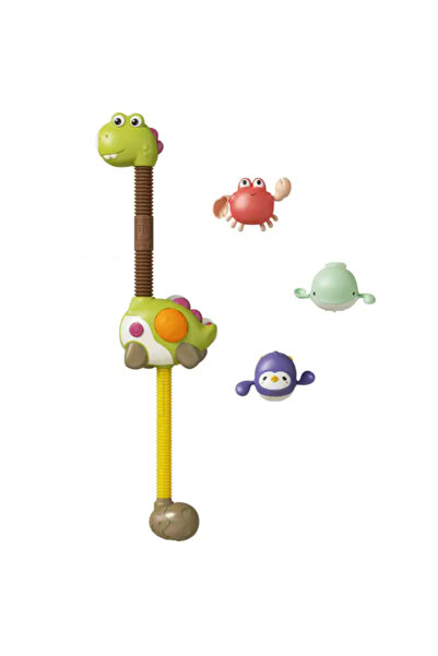 TUMAMA KIDS Tumama Shower Bath Toy, Dinosaur Model with Suction Cups, +36 Months